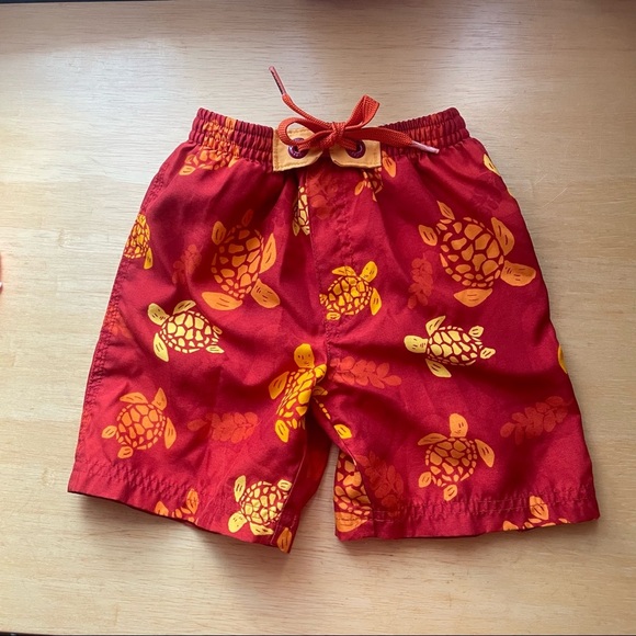 Oshkosh 18 month turtle swim trunks - Picture 1 of 4
